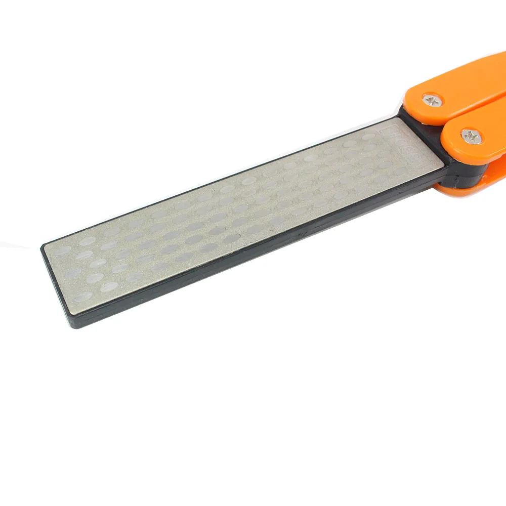 1 шт. портативная карманная двухсторонняя точилка для ножей практичная Складная Алмазная складывающаяся точилка для ножей кухонные аксессуары