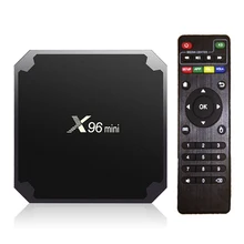 Original X96 mini Android 7.1.2 TV BOX Amlogic S905W Quad Core Suppot H.265 UHD 4K 2.4GHz WiFi X96mini Set Top box