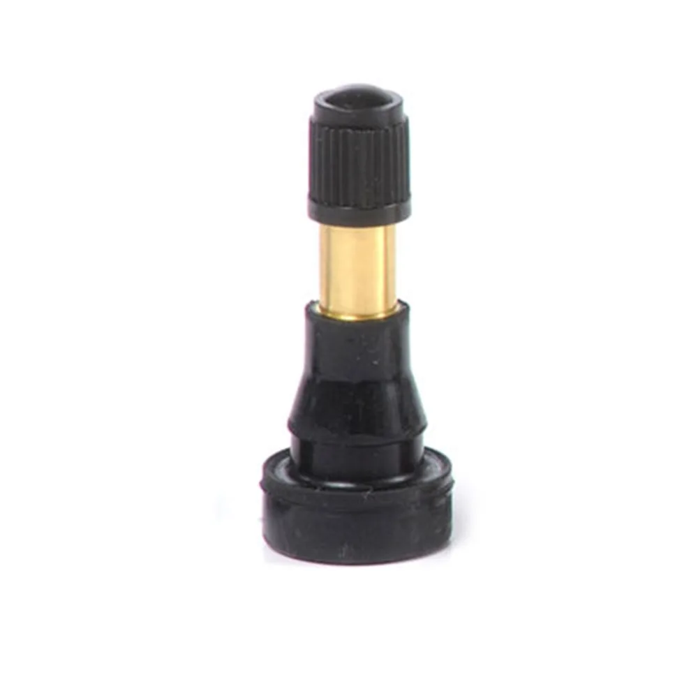 

10pcs high pressure snap-in tubeless TR600hp for high pressure application Tire Valve Stems Short Black Rubber POPULAR VALVE