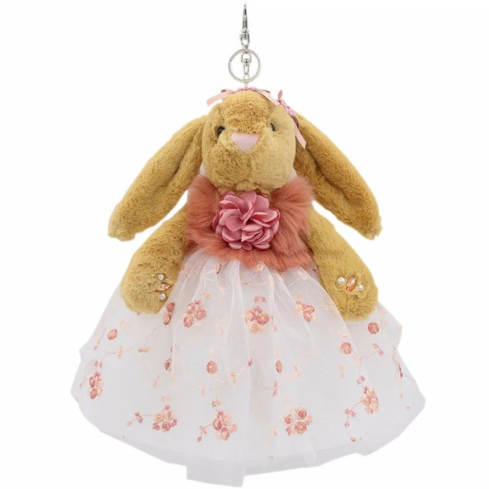 JESONN Plush Stuffed Animals Rabbit Soft Toys Dressed Bunny with
