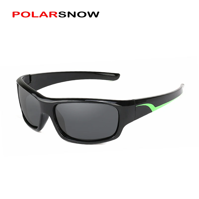 Солнцезащитные очки POLARSNOW для детей брендовые дизайнерские детские с