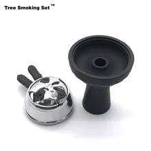 Chicha Caloud кальян держатель угля черная чаша наргиле кальян трубка-кальян аксессуары Cachimba Sisha Tabacco TWAN0356