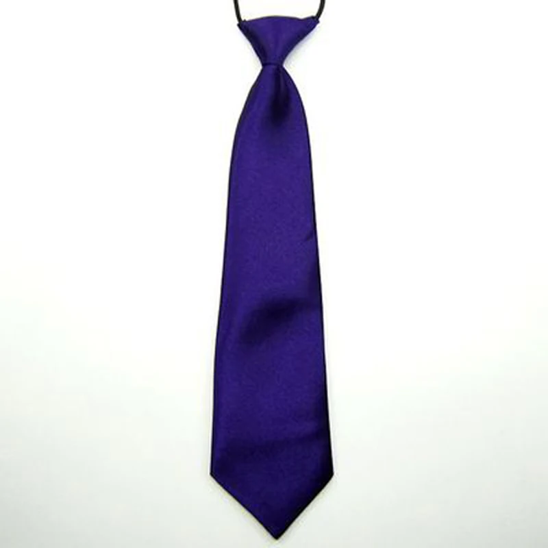 Детские Атласные однотонные галстуки с завязками для маленьких мальчиков, школьные свадебные галстуки YYTIE0016