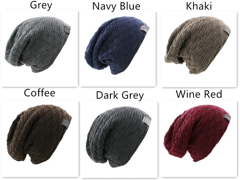 LOVINGSHA, одноцветные дизайнерские облегающие шапки, зимние шапки для мужчин и женщин, шапочки, Мужские Теплые Мешковатые вязаные зимние шапки из искусственного меха
