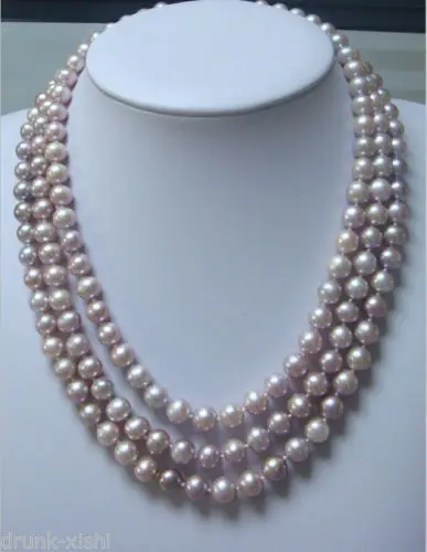 

ddh001502 9-10mm genuine south sea pink pearl necklace 14kclasp