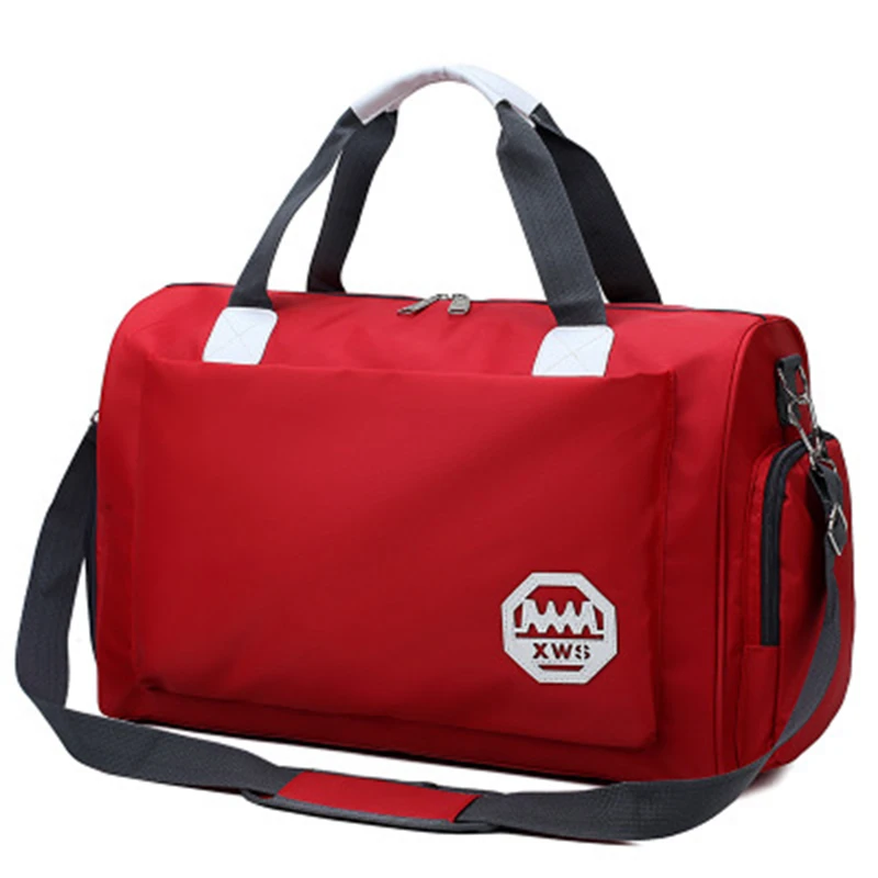 Stylish Outdoor Waterproof Nylon Sports Gym Bags Men Women Girls Training Fitness Travel Handbag Yoga Mat Bag Sac Sport (30)