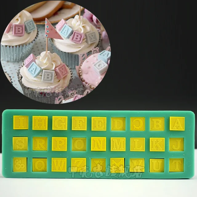 Aliexpress.com : Buy DIY bakeware alphabet blocks baby ...