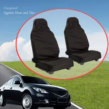 1 пара высококачественных чехлов для автомобильных сидений, универсальные водонепроницаемые чехлы из полиэстера для передних сидений dfdf