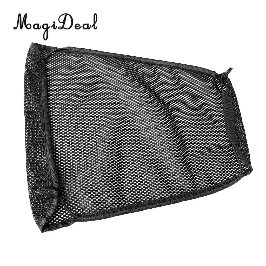 MagiDeal Lightweight Protable 90 x 28cm Expanded Storage Deck Bungee Kit Black Inflatable Boat Kayak Deck Cargo Mesh Net