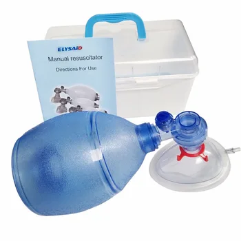 

Adult style Disposable Manual resuscitators Tube PVC CPR Face Maks First Aid
