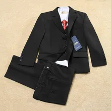 Модный костюм для мальчиков, черные торжественные костюмы для мальчиков на свадьбу/смокинг-пиджак, костюм, костюм для торжеств, костюм z3001