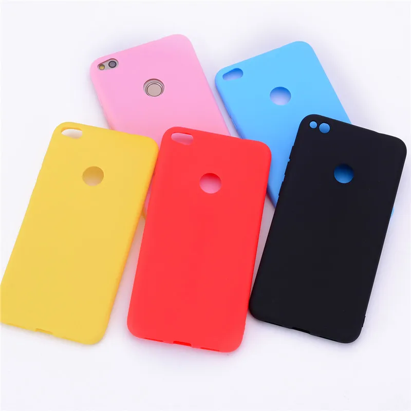 Xindiman soft TPU CASE FOR HUAWEI p8 LITE 2017 matte plain solid color fundas for huawei P8lite capa |