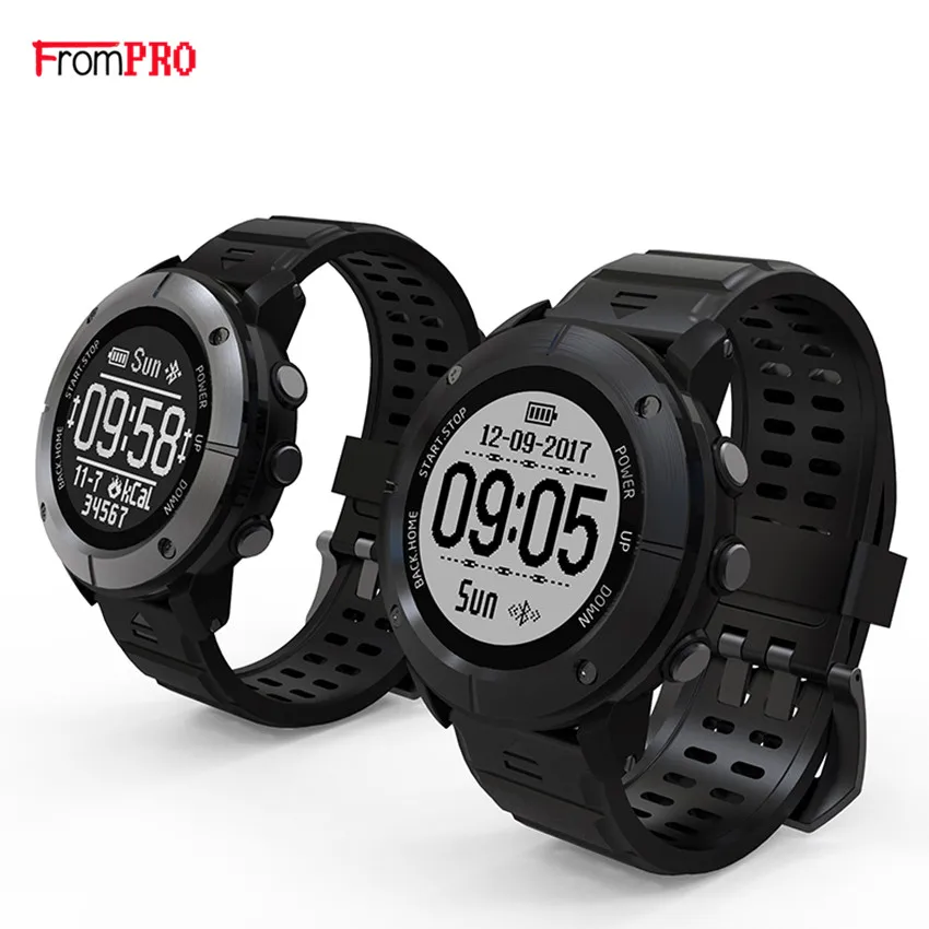 

UW80C Smart Watch IP68 200 Meters Deep Waterproof Weather forecast Heart Rate Monitor GPS Thermometer Sport Smart Wristwatch