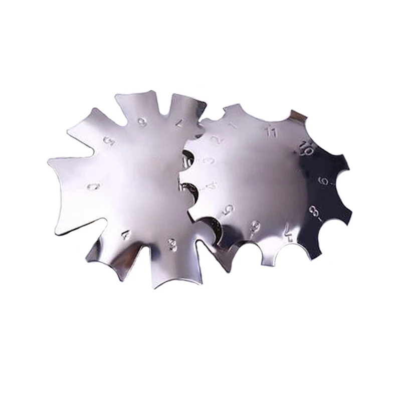 

Top selling Easy French Line Edge Nail Cutter Stencil Tool Smile Shape Trimmer Clipper Styling Forms Manicure Nail Art Tools