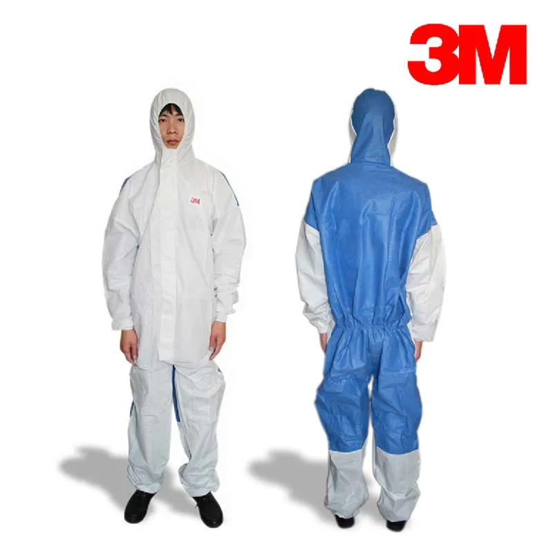 30303 55 г/кв. 3m 4535 химические комбинезоны с капюшоном. защитная одежда. Peva clothes dust cover fabric case suit cover for home household hanging-type coat suit protect storage bag wardrobe hanger. защита от пыли одежда.