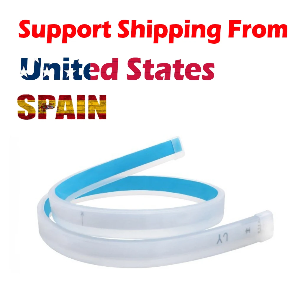 

2Pcs 24" LED Ultrafine Strip Light Headlight DRL Sequential Flow Turn Signal Kit Car Lights PVC