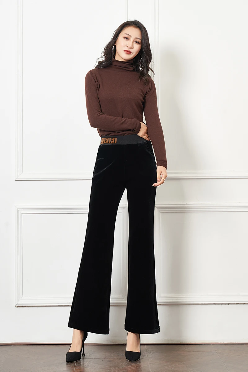 Women Trousers Work Wear casual Spring Black pencil Pants Plus Size 4XL Female Slim Pants Elastic Pantalones Mujer201971255