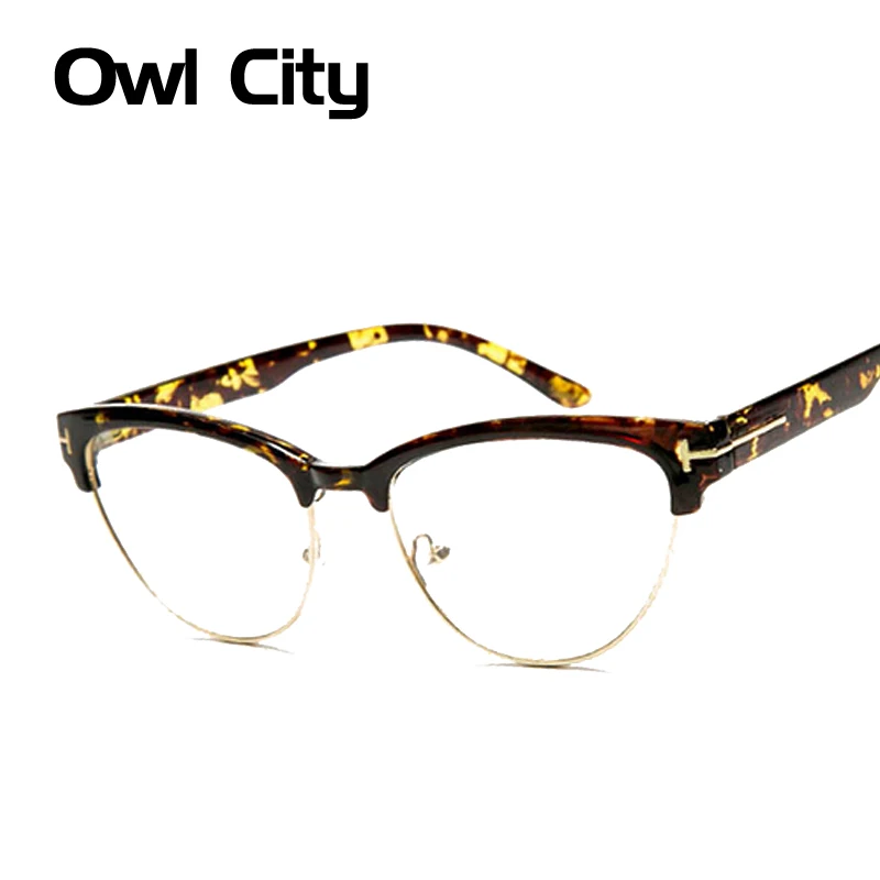 Aliexpress.com : Buy Womens Elegant Half frame cat eye ...