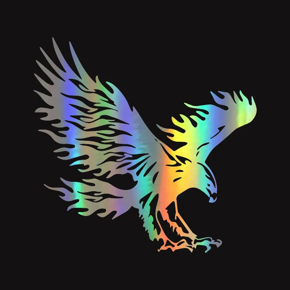 Anycuros Animal Eagle Car-Styling Motorcycle Car Sticker Vinyl Decal 14.4cm13.8cm   (3)