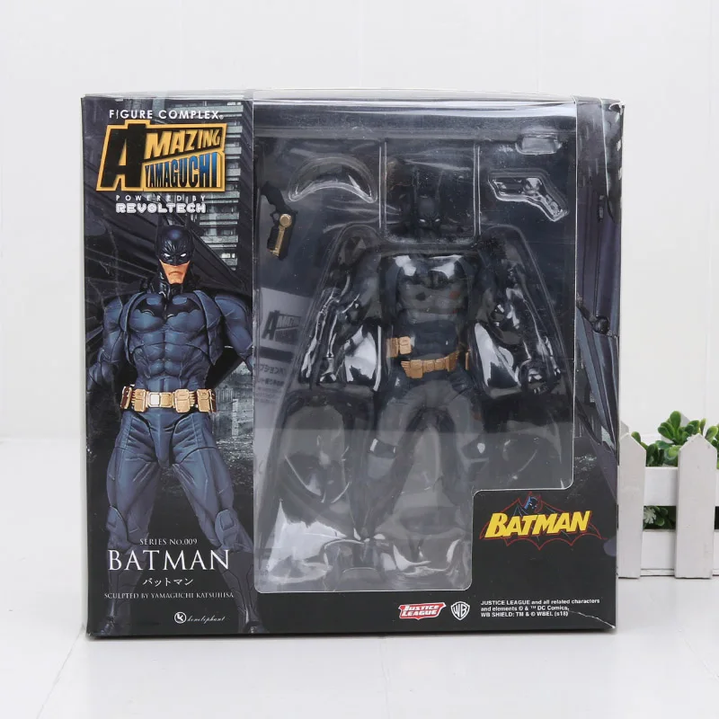 batman box Игрушки Marvel, коллекционные фигурки ARTFX из ПВХ, экшен-фигурки супергероев размером 12 см — удивительный Человек-паук и Веном в масштабе 1/10 - Цвет: batman box