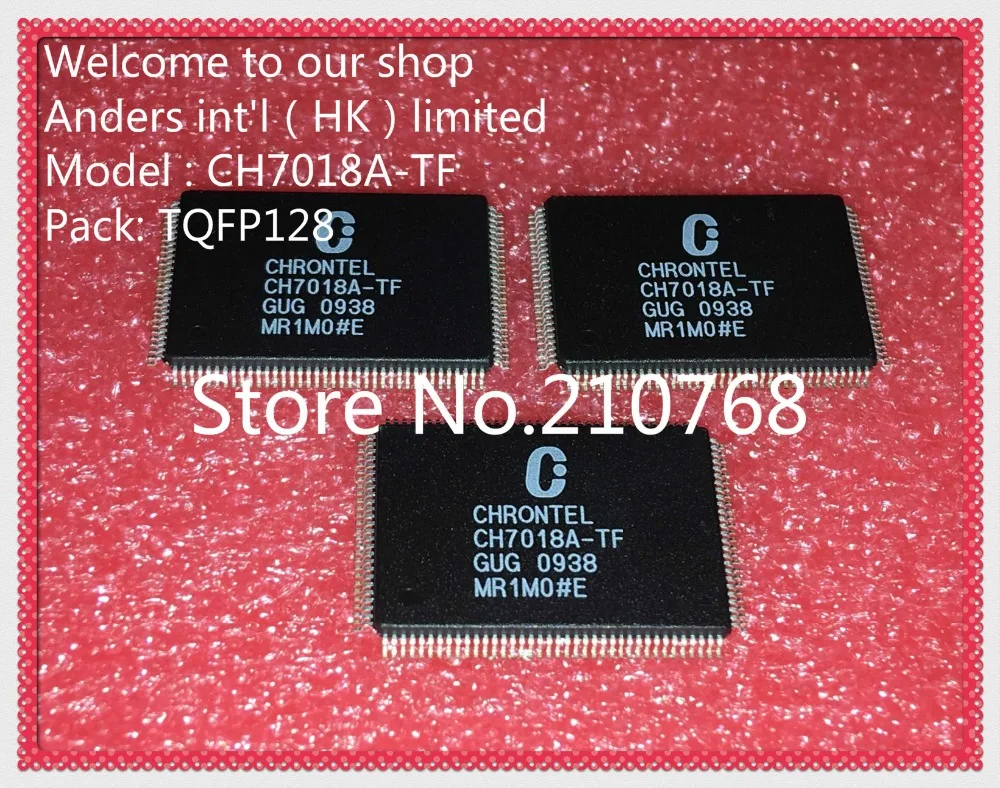 Новинка 100% оригинальная фотовспышка CH7018A CH7018 TQFP128 | Электронные компоненты и