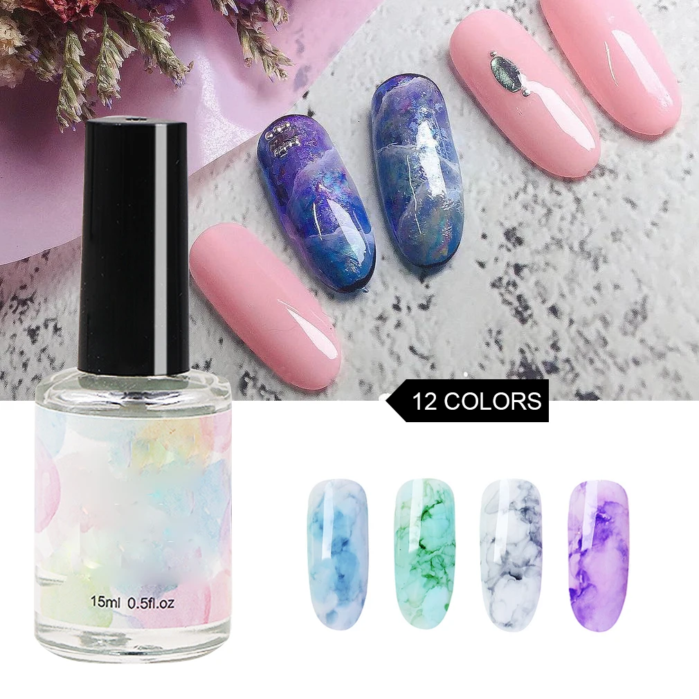 

Beau Gel 15ml Blossom UV Nail Gel Polish Manicure DIY Design Blooming Effect Hybrid Gel Varnish Semi Permanent Magic Lacquer