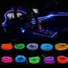 1M Car LED Interior Led Strip Flexible LED Neon Light Decoration Garland lisence plate Wire Rope Tube Line With USB Driver DIY ► Photo 1/6