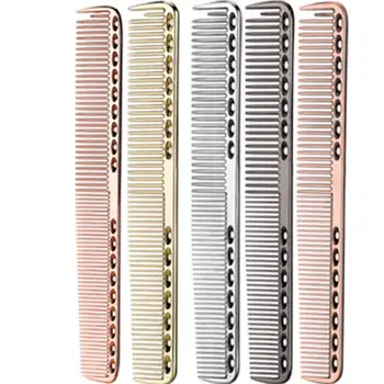 

1PC Stainless Steel Professional Salon Hair Hairdressing Anti-static Barbers Comb 2U1023