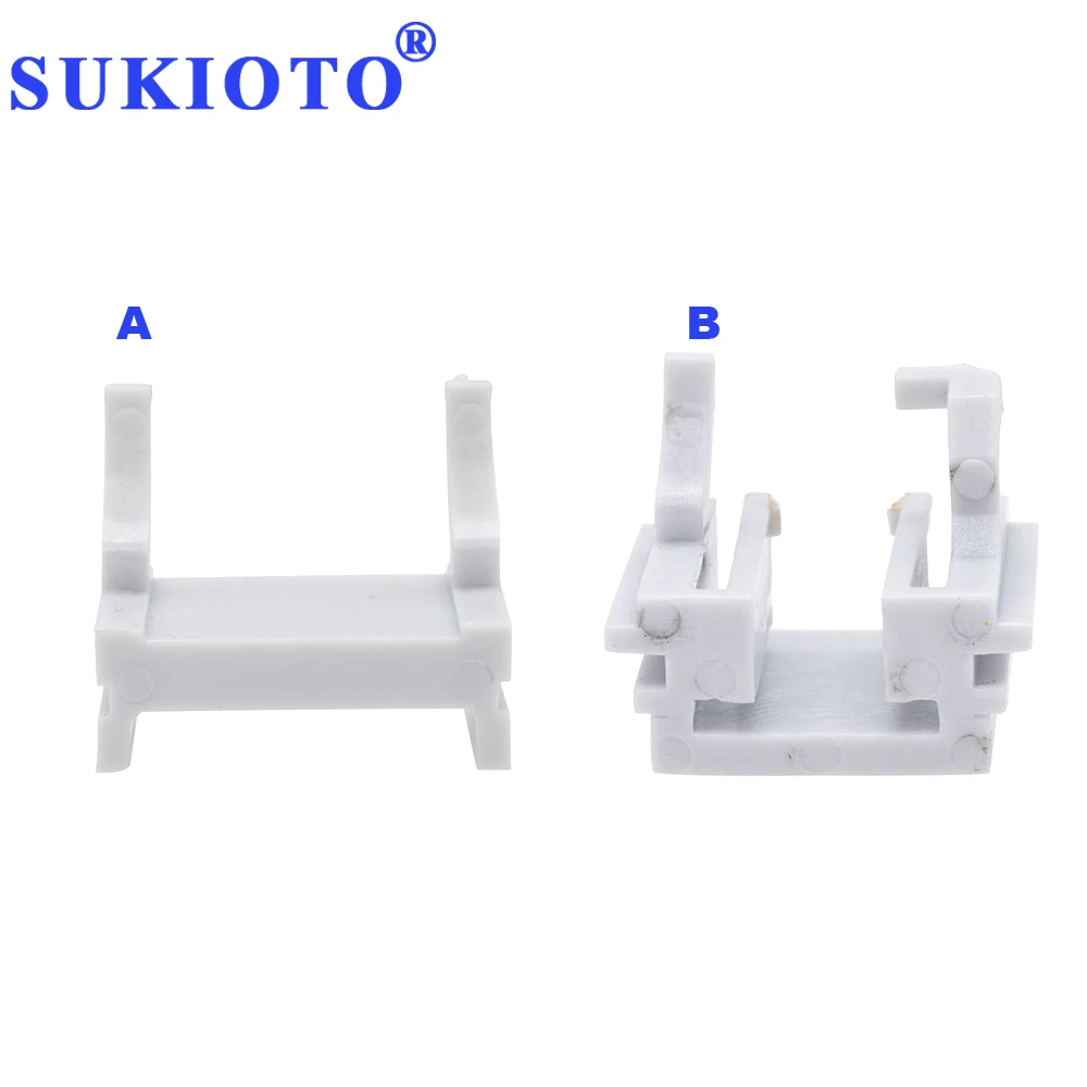 SUKIOTO Xenon H7 socket adapter bulb Holder Retail clip Low Beam H7 H1 xenon hid lamp holder clip retain Car styling Headlight (4)