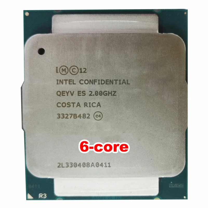 Серверный процессор INTEL XEON E5-2609 V3 E5 2609V3 QEYV ES шесть ядер 8 поток 2,0 доза не отображает модель инженерного образца