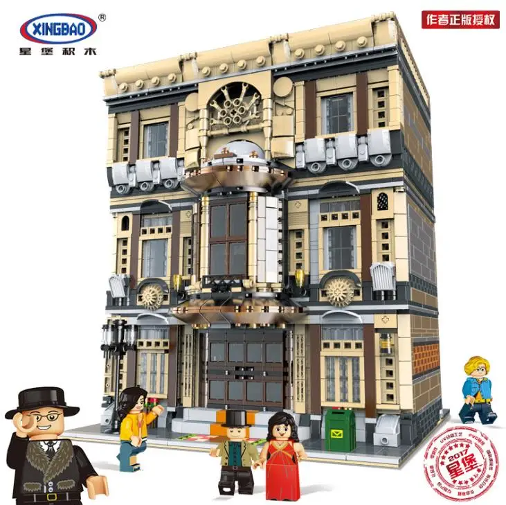 

XingBao 01005 Genuine Creative MOC City Series The Maritime Museum Set Building Blocks 5052Pcs Children Model Bricks Toys Gift