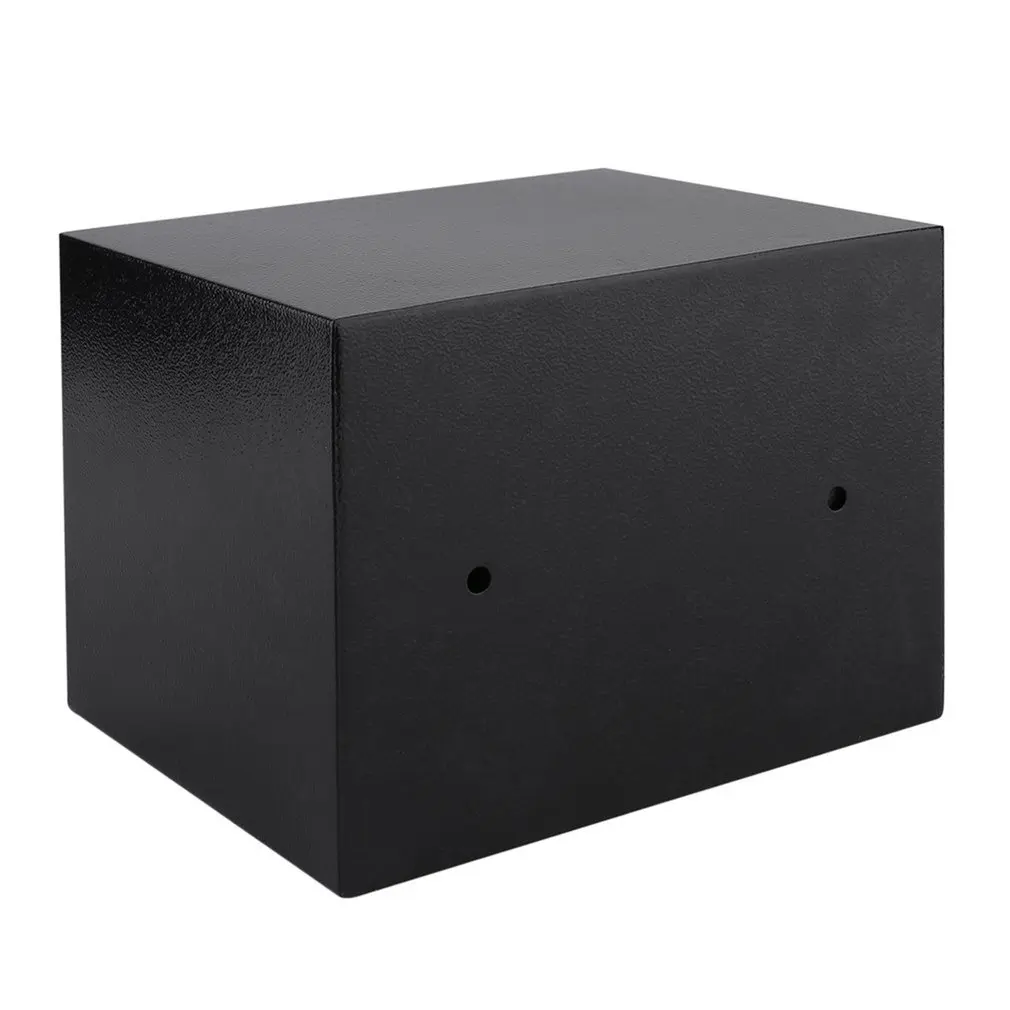 Твердые стальные электронная коробка-сейф с Блокировка цифровой клавиатуры 4.6L мини запираемый коробка для хранения ювелирных изделий