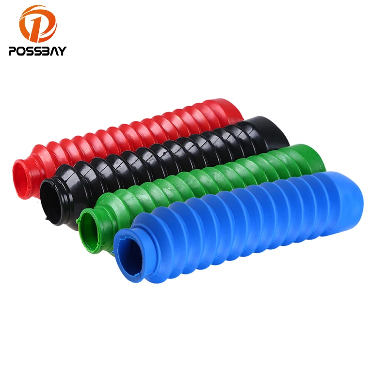 

POSSBAY Universal Motorcycle Shock Absorber Covers Gaiter Gator Shock Boot Motocross Protect For Harley Yamaha Suzuki Cafe Racer