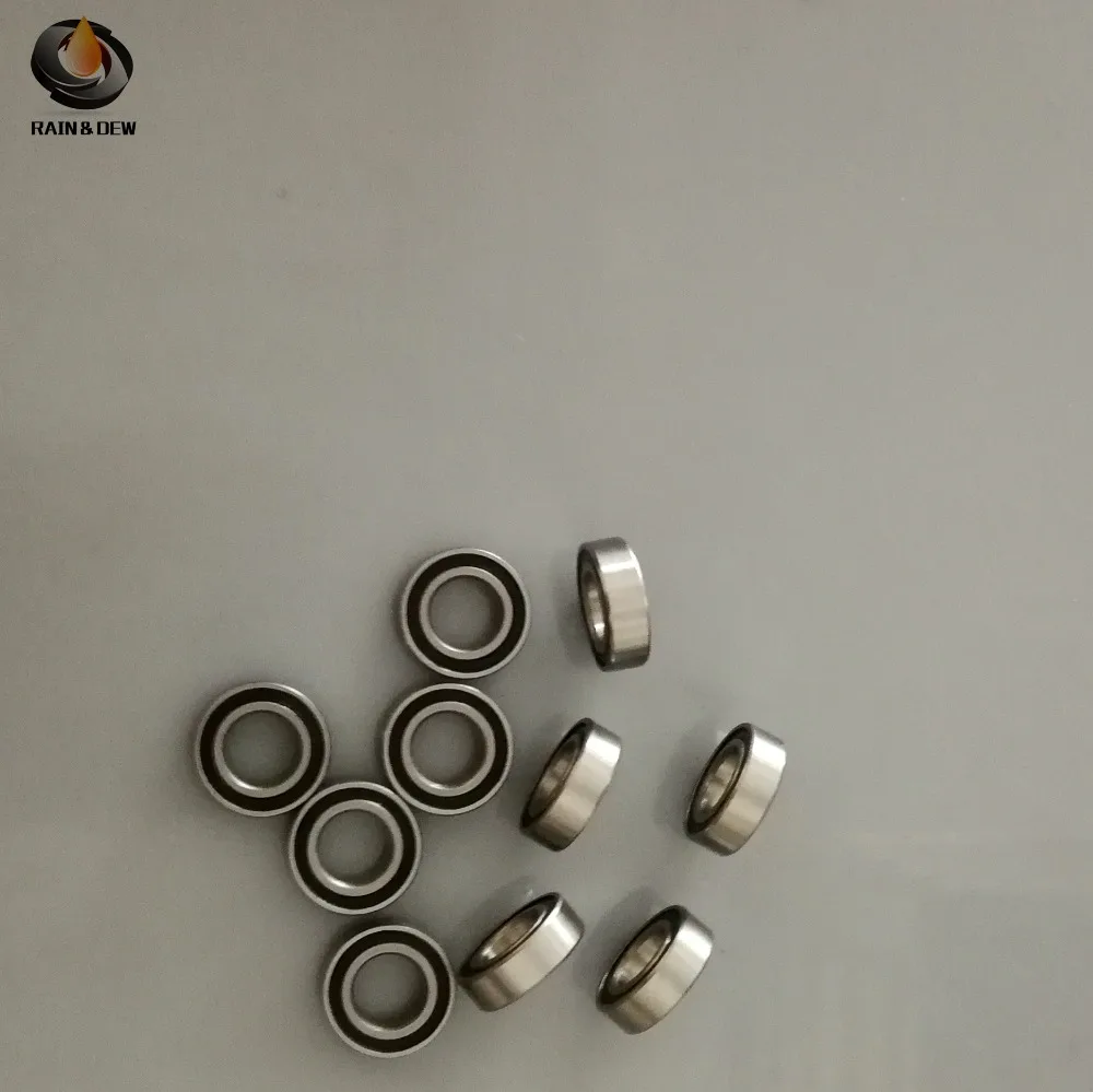 688 2RS подшипник Φ 10 шт 8x16x5 мм миниатюрные 688RS шарикоподшипники 618/8RS|Валы| |