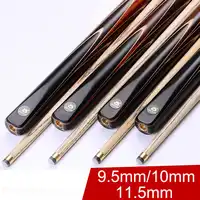 2016 Omin 手作り 3 4 スヌーカーキュー 9.5 ミリメートル/10 ミリメートル/11.5 ミリメートル先端スヌーカーキュースティックで延長灰シャフト中国