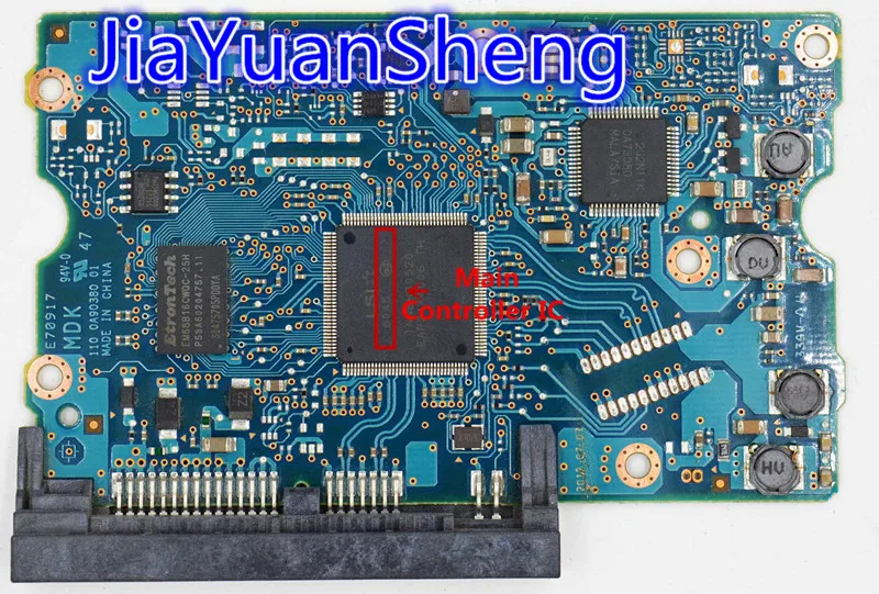 

HDD PCB JINREY/ Logic Board / 220 0A90380 01 , 110 0A90380 01 / Stickers: 9F10781 , 0J24069 , 9F10779 / DT01ABA300 , DT01ABA200