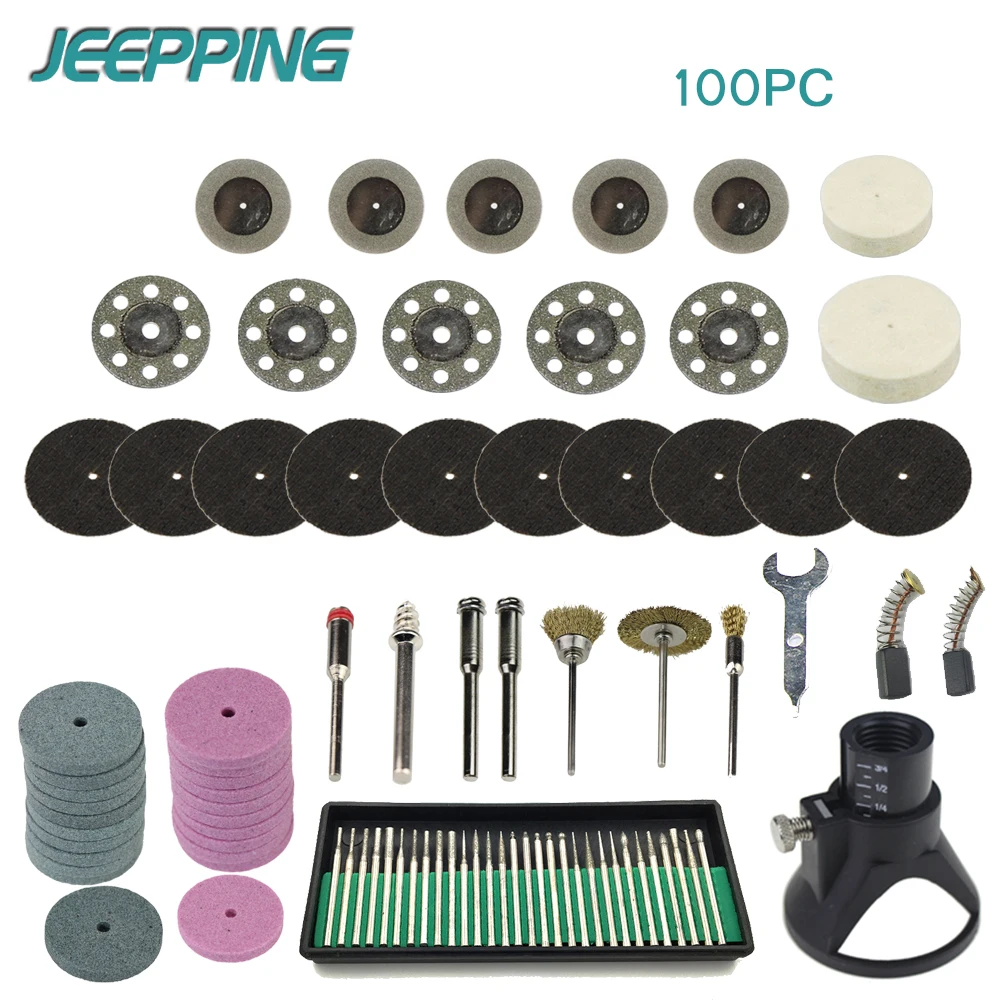 100PC Abrasives dremel Rotate accessories diamond grinding wheel saw