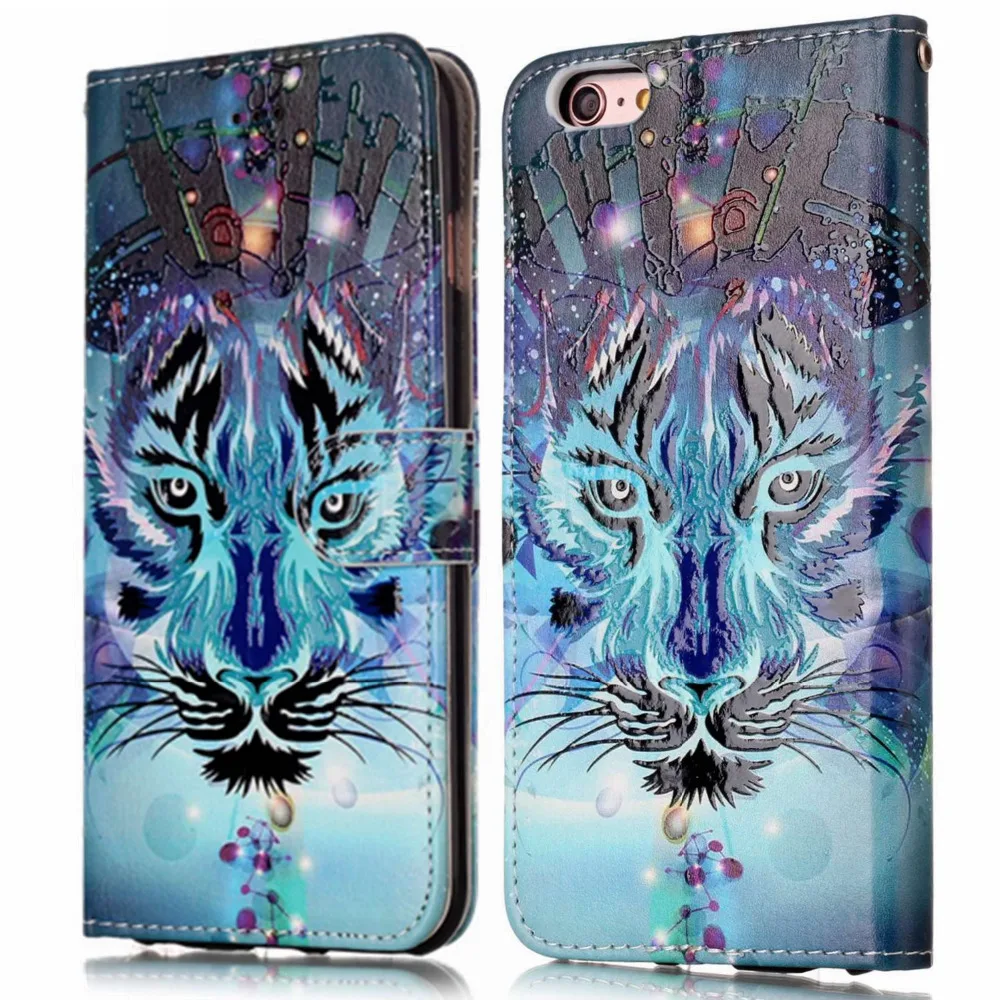 LPWZHMG флип кейсы из искусственной кожи для iphone 5 5S 6 6s 7 Plus держатель карт кошелек