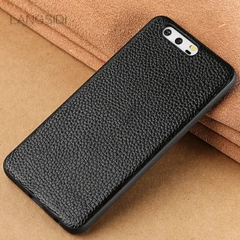 

wangcangli brand phone case litchi grain all-inclusive phone case for Huawei P10 phone case handmade custom processing
