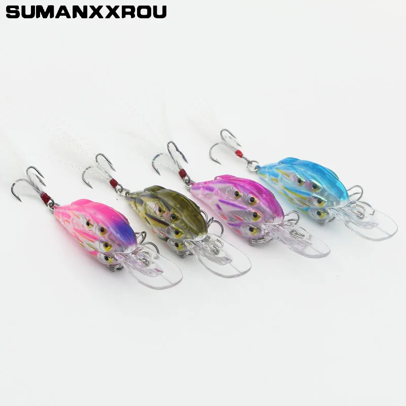 

2pcs Cluster of Fish Wobbler Fishing Lure Fit Kosadaka Zuri Tackle Crankbait Peche Minnow Jerkbait Artificial Pike Fish Bait E3