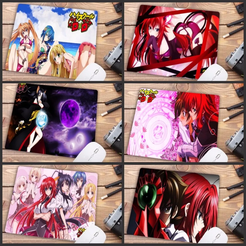 

Mairuige Big promotion Simple Design high school dxd High Speed Mousepad Gaming Mouse Pad Anti-slip Computer desk mat 22X18CM