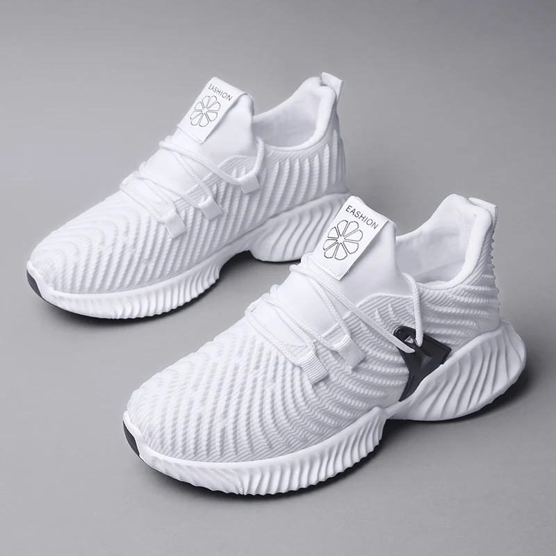 

2019 Spring Summer New Women Casual Shoes Breathable Platform Sneakers Tenis Feminino Solid Black White Pink Chunky Shoes Woman