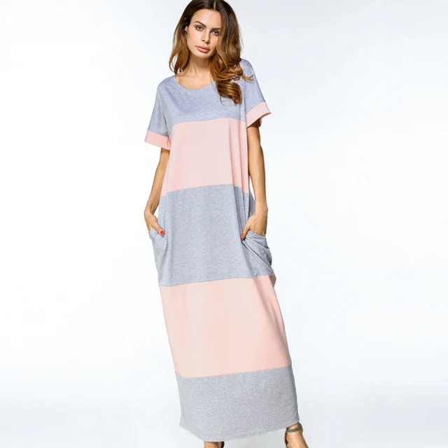 Long casual summer dresses with short sleeves top Long casual summer dresses with short sleeves top