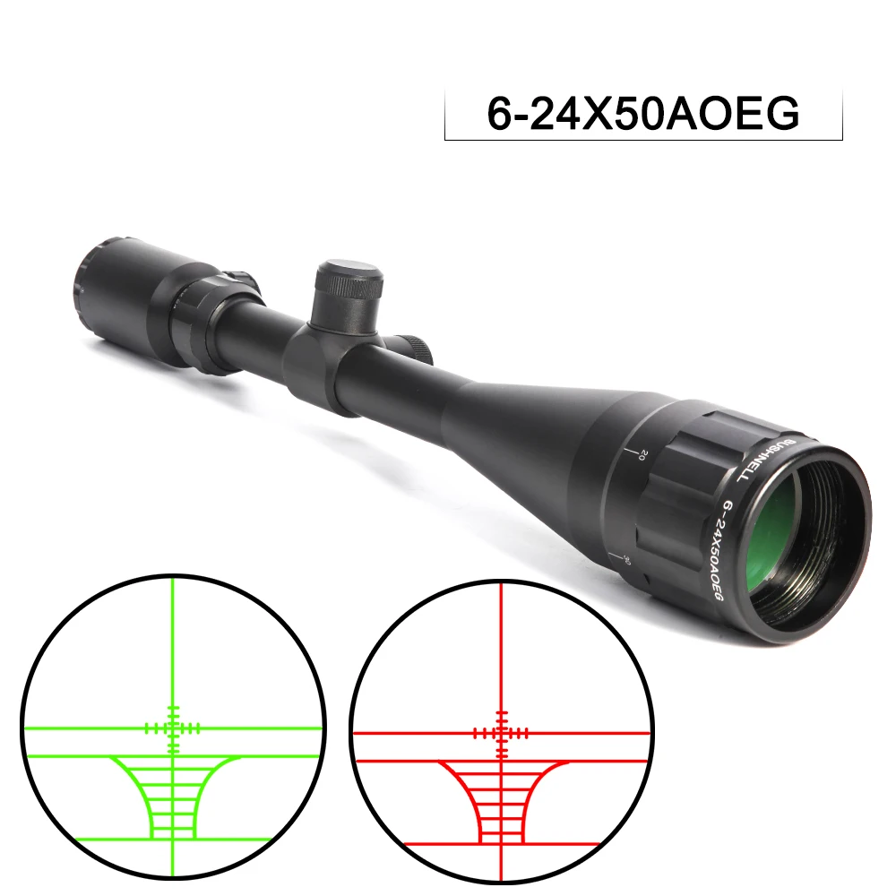6-24X50 AOEG بندقية Riflescope الصيد الرماية الأحمر الأخضر قابل للتعديل بندقية نطاق 1/4 وزارة الزراعة 25.4 مللي متر 1 بوصة أنبوب ل في الهواء الطلق الهواء بن... 6-24X50 AOEG بندقية Riflescope الصيد الرماية الأحمر الأخضر قابل للتعديل بندقية نطاق 1/4 وزارة الزراعة 25.4 مللي متر 1 بوصة أنبوب ل في الهواء الطلق الهواء بن...