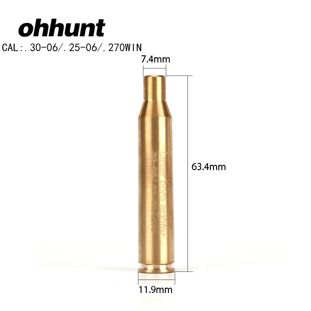Ohhunt CAL.30 06. 25 06 270WIN Картридж красный лазерный Диаметр прицеливание с помощью