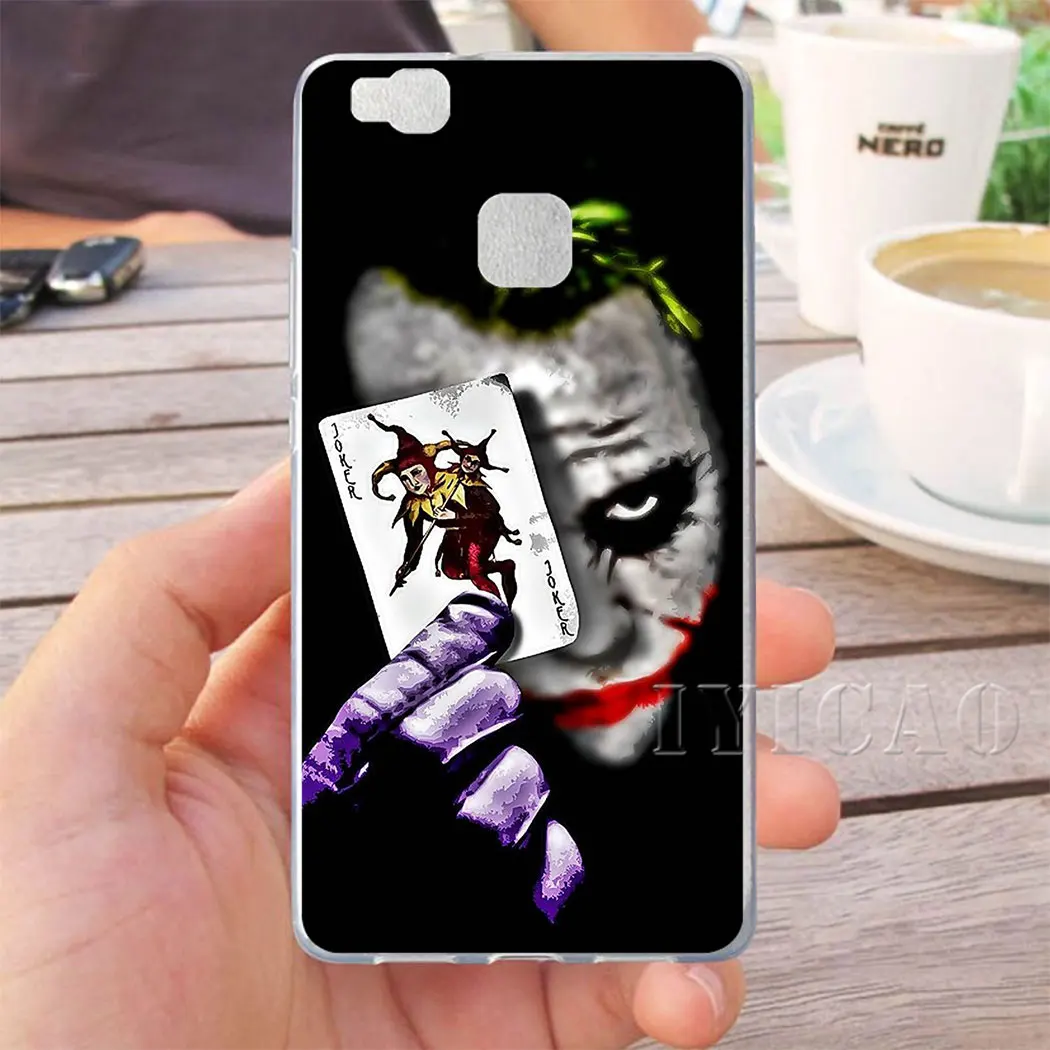 IYICAO Poker joker Новинка для Huawei Mate 20 10 30 Lite Pro Y9 2019 Y7 Y6 Prime 2018 2017 чехол