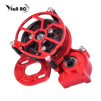 

Free Shipping Complete Metal SCX10 Gearbox Transmission Box with Gear for 1/10 RC Crawler Axial SCX10II Upgrade RC Car Parts