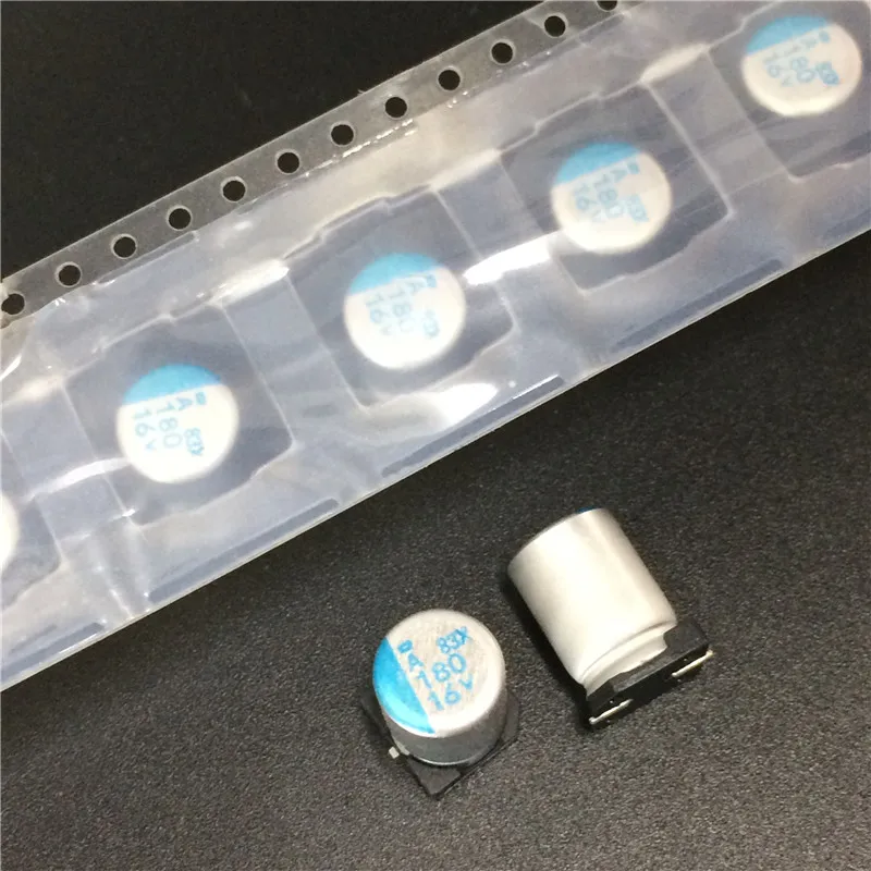 10pcs 180uF 16V NCC PXA series 8x12mm 16V180uF Super Low ESR SMD Solid