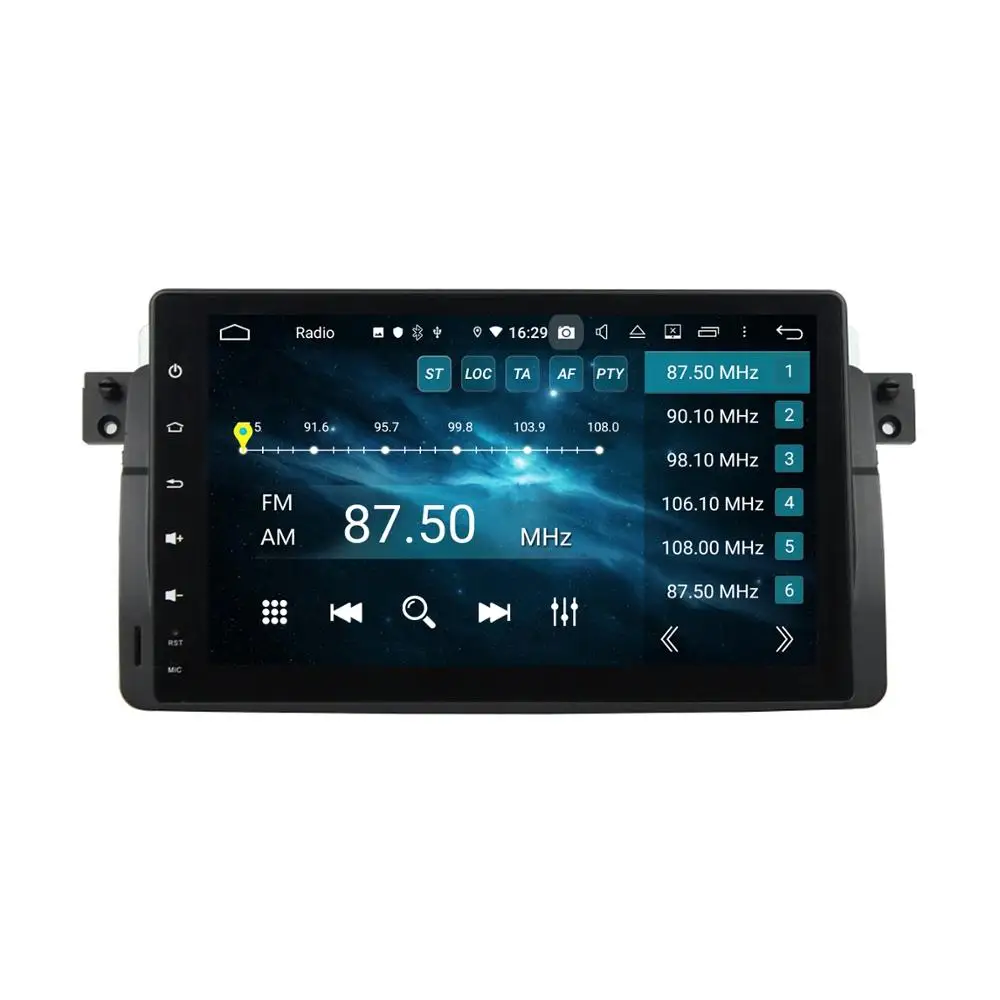 Best Android 9.0 Octa Core 1 din 9" Car Audio DVD GPS for BMW E46 M3 1998-2005 4GB RAM RDS Radio Bluetooth 4.2 WIFI 32GB ROM USB DVR 2 Best Android 9.0 Octa Core 1 din 9" Car Audio DVD GPS for BMW E46 M3 1998-2005 4GB RAM RDS Radio Bluetooth 4.2 WIFI 32GB ROM USB DVR 2