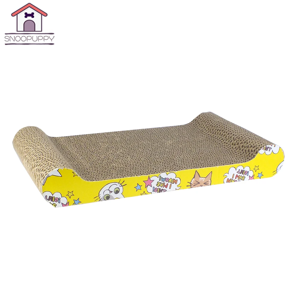 Scratcher Post For Cats Corrugated Paper Scratching Board Kitten Rest Scrtacher Grab Care Have Fun LY0007 | Дом и сад